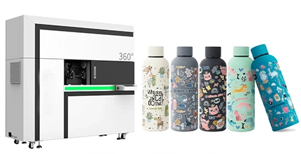 UV digital printing-Stainless Steel Water Bottle Logo Printing